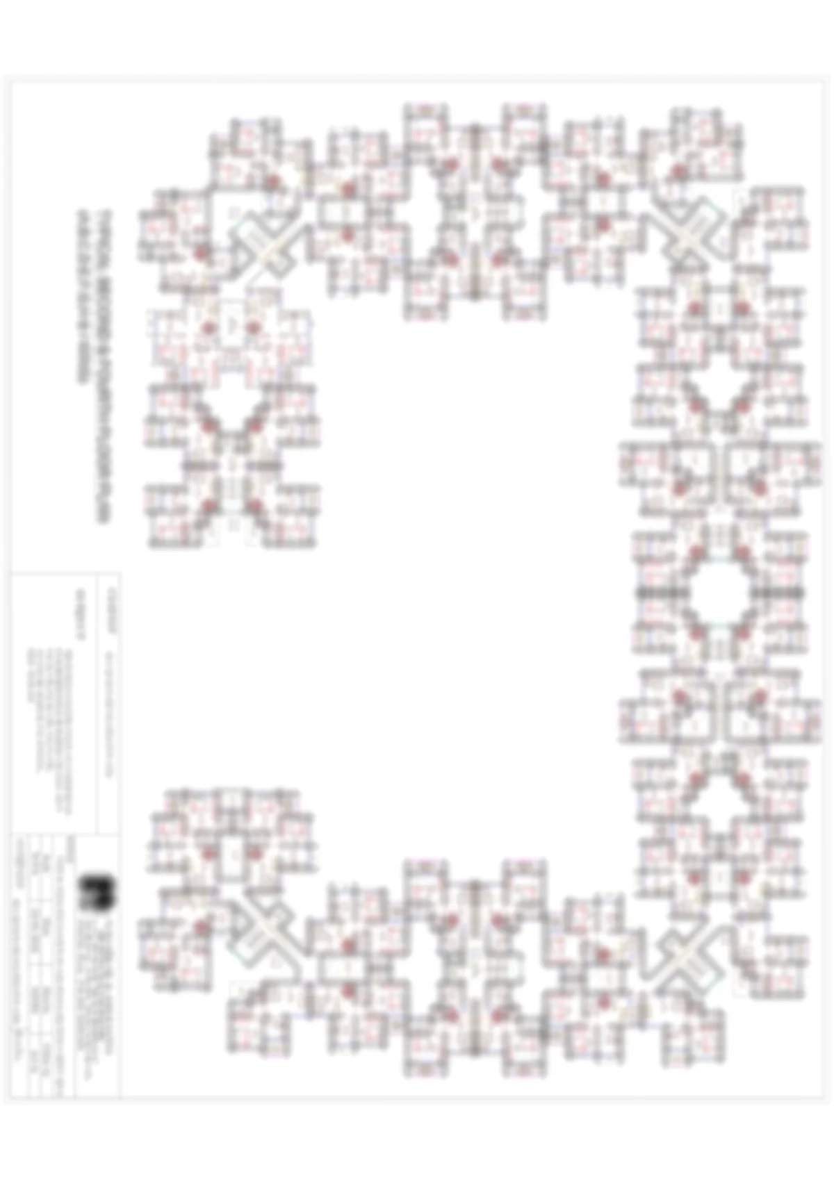 2nd - 4th Floor Plan